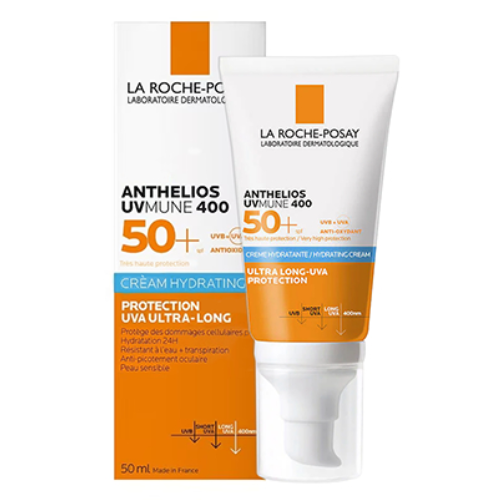 La Roche Posay Anthelios UVMUNE 400 Creme Hydrating ULTRA LONG-UVA 50+ 50ml (Perfume), La Roche Posay , La Roche Posay กันแดด , ครีมกันแดด ลาโรช โพเซย์ แอนเทลิโอส ยูวีมูน400 ฟลูอิด , La Roche Posay กันแดด , กันแดดลาโรช ผิวแห้ง ม La Roche Posay Anthelios UVMUNE